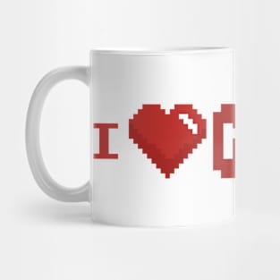 i love necho Mug